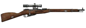 TranslationData(rus='Винтовка Мосина обр.1891/30 «снайперская»', eng='Mosin\'s rifle ver. 1891/30 "Sniper"', ukr='Гвинтівка Мосіна зр.1891/30 «снайперська»', pln='Karabin Mosina wz.1891/30 "Snajperski"', fra='')