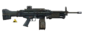 Облегчённый HK MG-4 под патрон 5.45x39