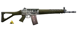 Облегчённый SIG SG-550 под патрон 5.45х39